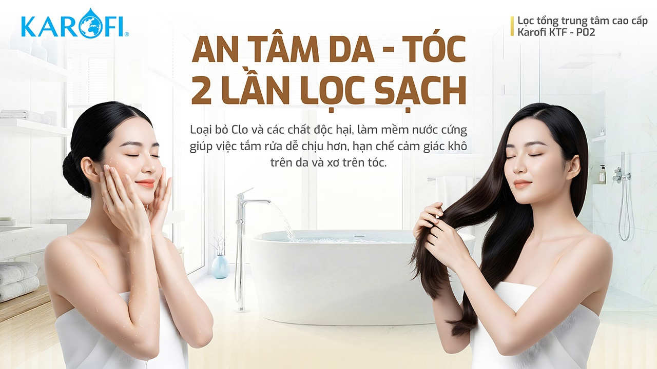 Lọc tổng trung tâm cao cấp Karofi KTF-P02